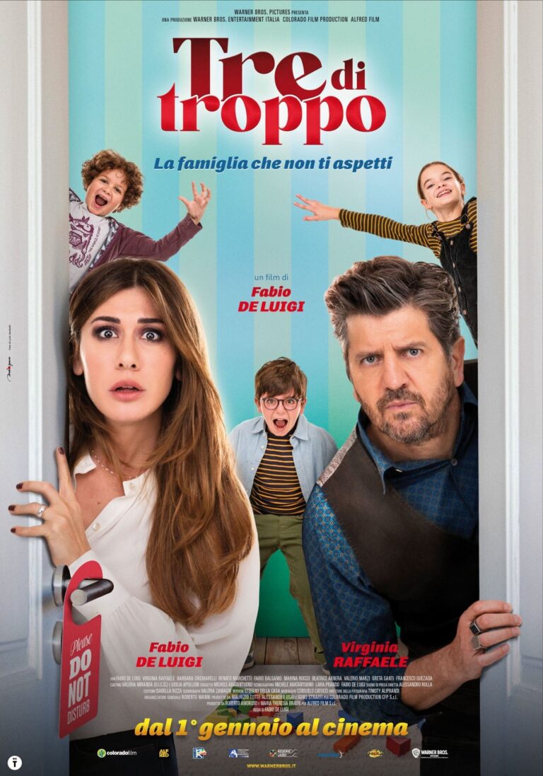 Tre di troppo è un film di genere commedia del 2023, diretto da Fabio De Luigi, con Fabio De Luigi e Virginia Raffaele. Uscita al cinema il 01 gennaio 2023. Durata 107 minuti. Distribuito da Warner Bros. Pictures.