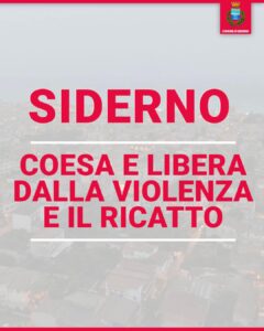 Atto vandalico all’imprenditore Prof. Crupi. Il sostegno dell’Amministrazione Comunale di Siderno