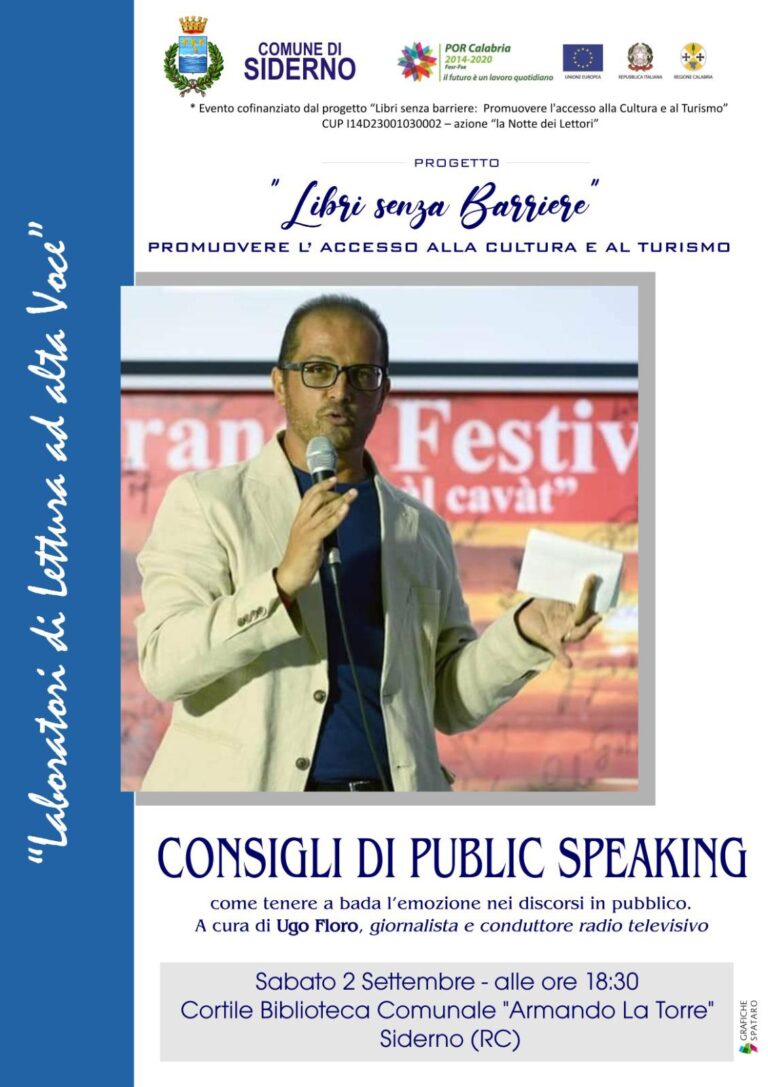 Consigli di Public Speaking