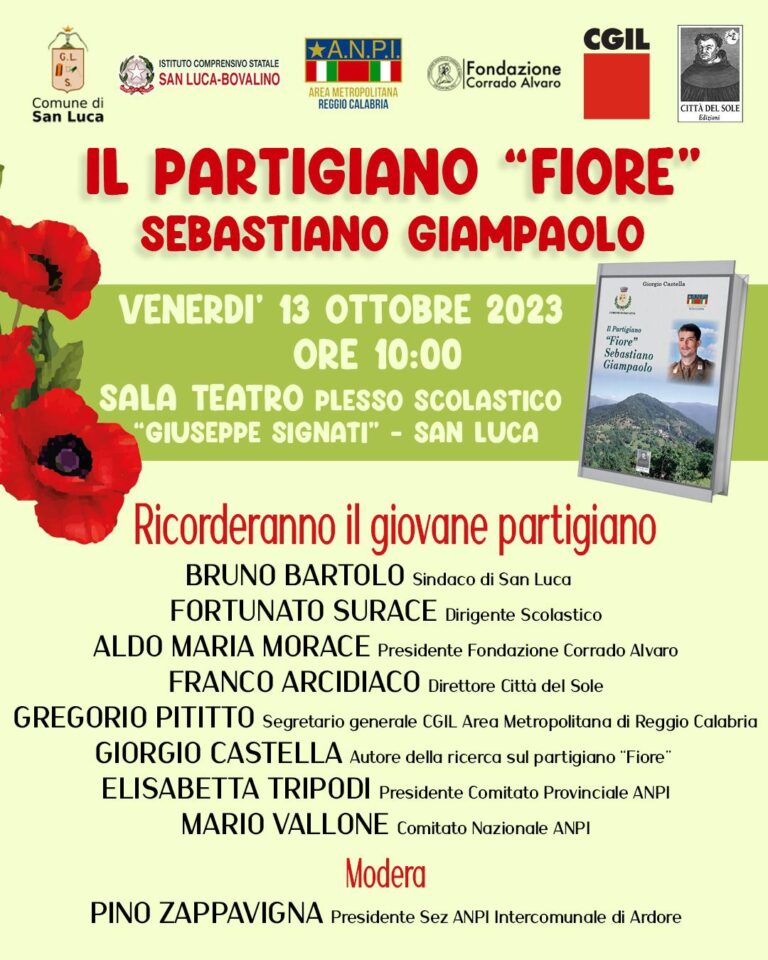 Il Partigiano "Fiore" Sebastiano Giampaolo