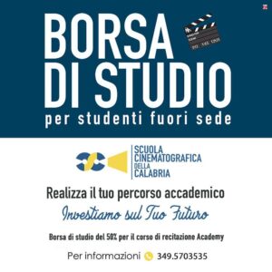 Borsa di Studio per Futuri Attori e Attrici