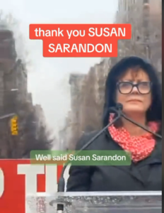 Grazie Susan Sarandon