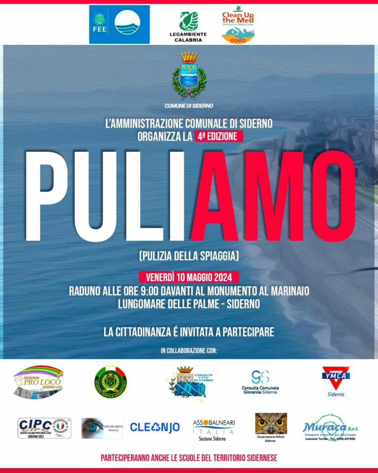 Siderno: "PuliAmo" 2024