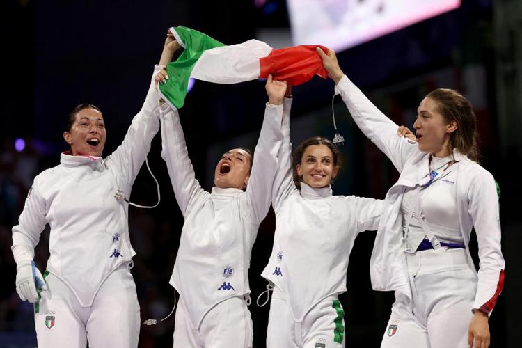 Spada Femminile: Terzo Oro Italiano