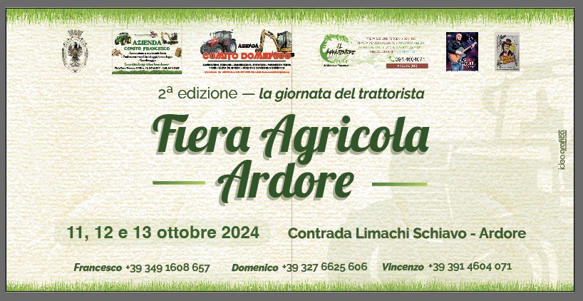 Fiera Agricola Ardore 2024