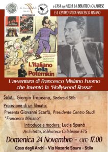 L'avventura di Francesco Misiano l'uomo che inventò la "Hollywood rossa"