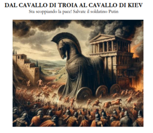 "Dal cavallo di Troia al Cavallo di Kiev" di Francesco Tropeano.